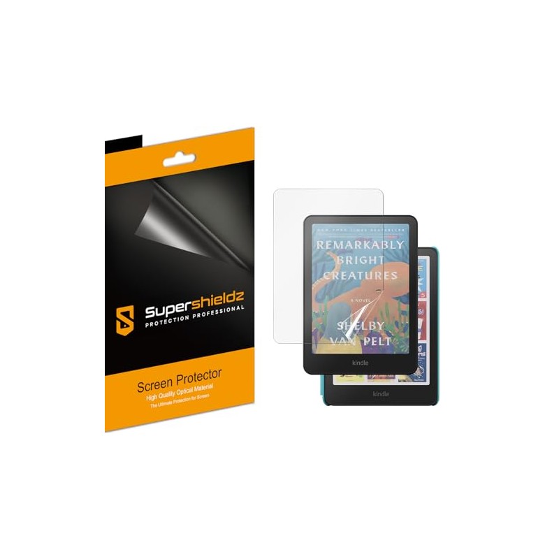 Supershieldz (3 Pack) Designed for all-New Kindle Colorsoft/Kindle Colorsoft Signature