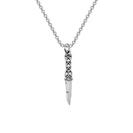 Outlander - Collar con colgante escocés, diseño de daga celta