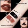 LOPHE 3Pcs Black Lip Kit Set | Matte Velvet Liquid