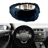 QKWL Steering Wheel Cover, Fluffy Car Steering Wheel Cover, Soft