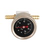1/8"NPT Back Mount, Fuel Pressure Gauge Glycerin Filled,1-1/2" Dial Size,