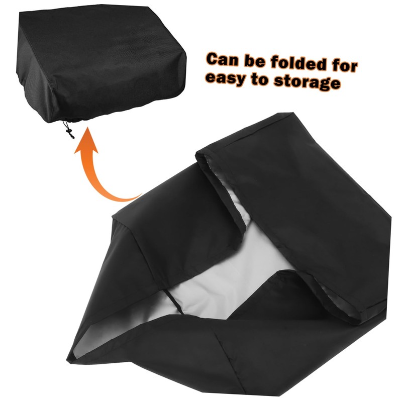 Outanaya BBQ Griddle Cover for Tabletop Grill All Weather Protection