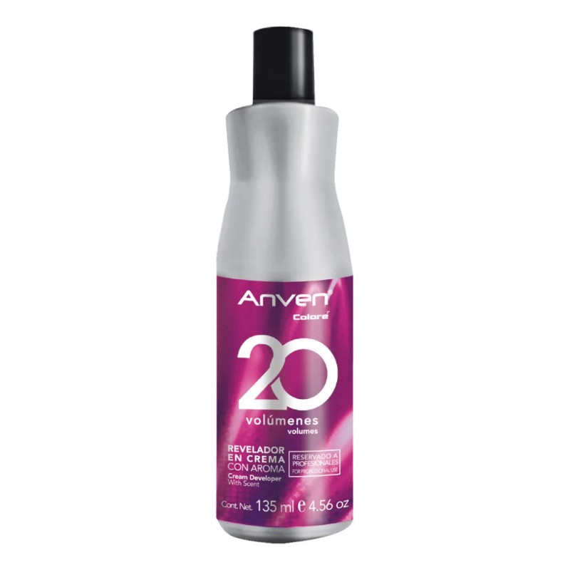 Tinte Anven 6.77 Rubio Obs Violeta Electrico+peroxido 20vol 6.77 Rubio
