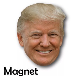 Unbranded MAGNET TRUMP 2024 MAKE AMERICA GREAT AGAIN Support Car Track Fridge US Made - 10"