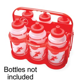 Cramer Big Mouth Squeeze Wide Mouth Water Bottles With No Leak Push/Pull Cap, BPA-Free Bottle For Team Sports, Football, Lacrosse, Hockey, Soccer, Plastic Waterbottles for Team Sports