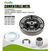 Hicello Ms170 Sprocket 3/8" 6T Clutch Drum Kit Replacement for