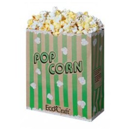 EcoCraft Popcorn Bags 130oz Case of 500