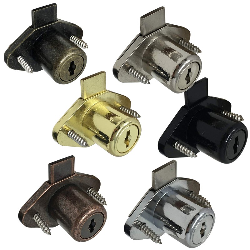 Desunia Office Desk Lock for Drawer & Door - 7/8"