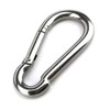 Large Carabiner Clip,5-1/2 Inch Heavy Duty Stainless Steel Spring Snap