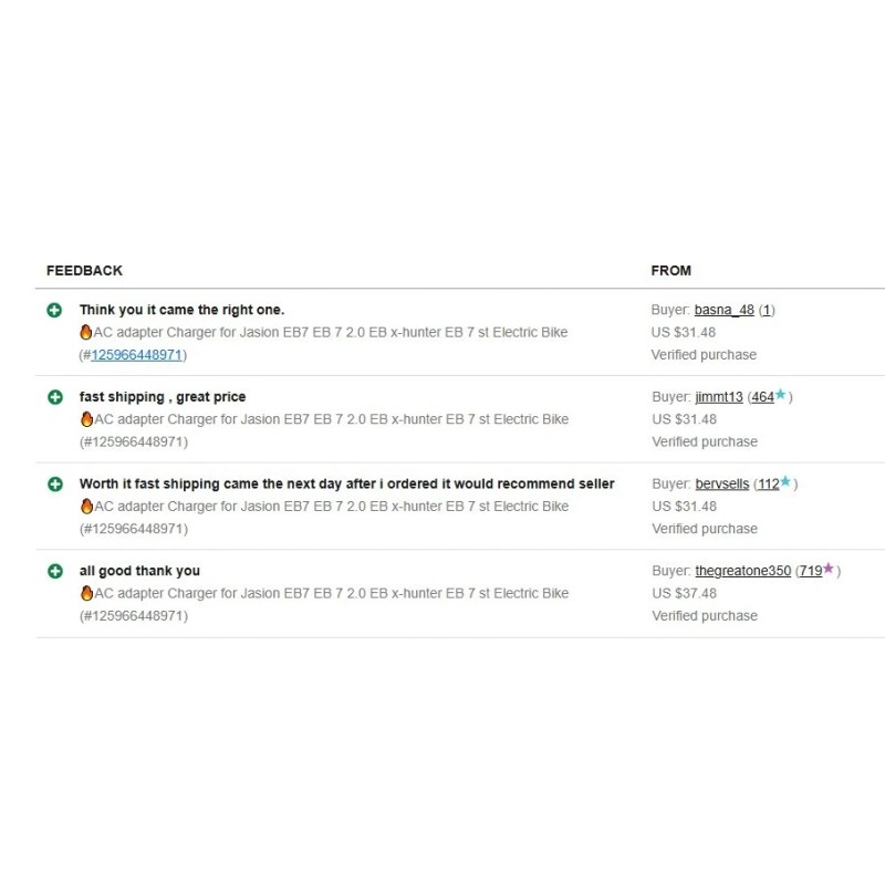 coming data AC adapter Charger for Jasion EB7 EB 7