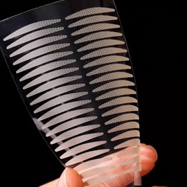 HAPVITAL Breathable Double Eyelids Without Scratches, Seat, Waterproof, Sweat Proof, Adhesion, Easy Makeup, Skin Texture, Wound Shape Adhesion, Strong, Natural, Strong, Transparent, Ultra Fine, Skin