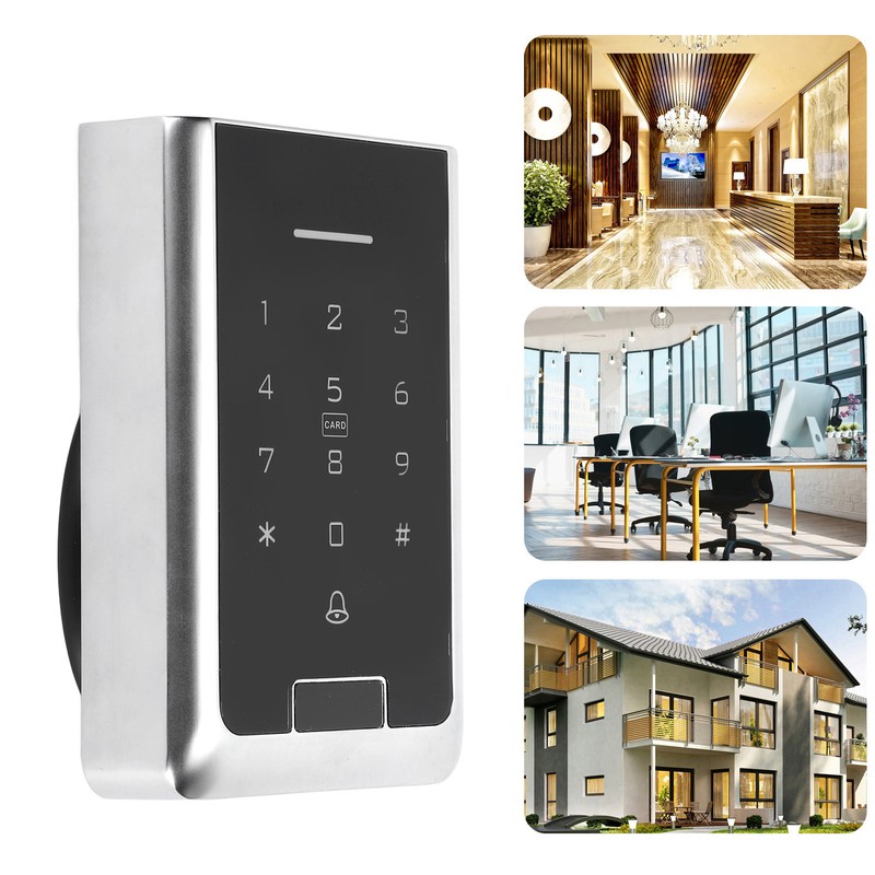 Access Control Keypad Wiring Free DC 10‑24V IP66 Waterproof Password