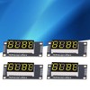 4 Sets Digital Tube Display Module LED 4 Digit 7