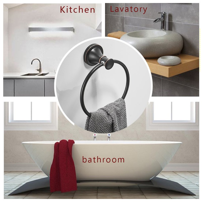 BESy SUS304 - Toallero de Acero Inoxidable para baño con