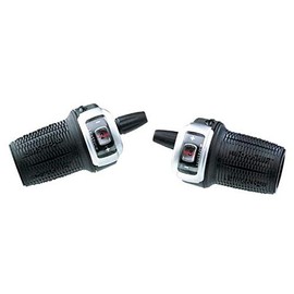 microSHIFT | DS85 Twist Shifter Set | 8-Speed | Triple | Optical GearIndicator | Shimano Compatible