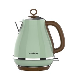 EVOLOOP 1.7L Portable Electric Kettle, BPA Free, Hot Water Boiler Heater, Auto Shut-Off, Boil-Dry Protection, 120V/1500W,Household Appliances