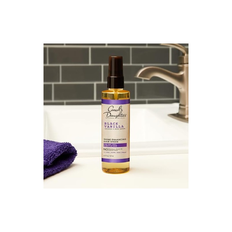 Carol's Daughter Brillo para cabello seco y sin brillo, con