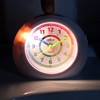 Atlanta 1967-0 Children's Alarm Clock without Ticking Analogue White, White,