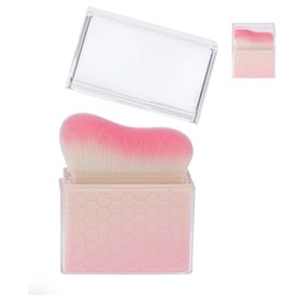 Sunscreen Applicator Foundation Body Makeup Brushes for Liquid Foundation Powder (Pink-Red -1)
