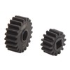 RC Car Reduction Gear Black Steel Smooth Running 0.8M 14T