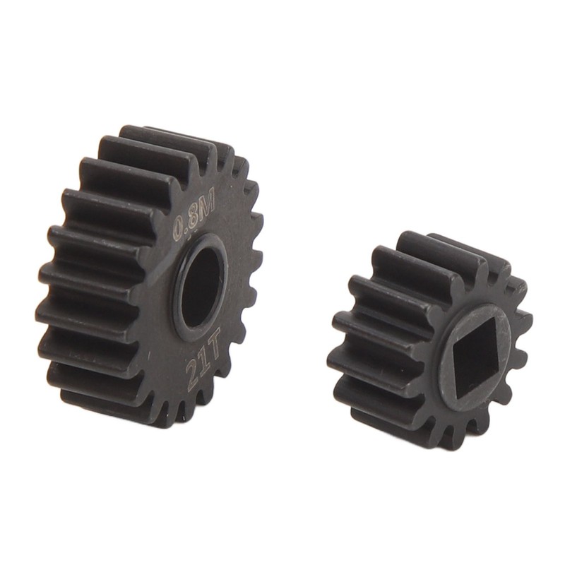 RC Car Reduction Gear Black Steel Smooth Running 0.8M 14T