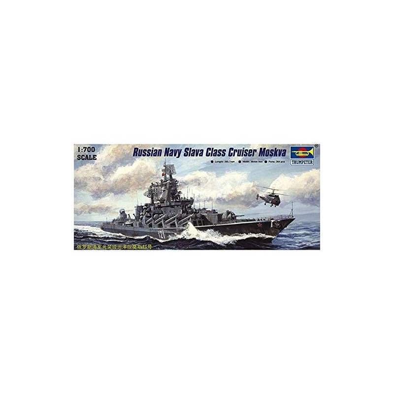 Trumpeter 05720 Model Kit Russian Cruiser Moskva Slava Class