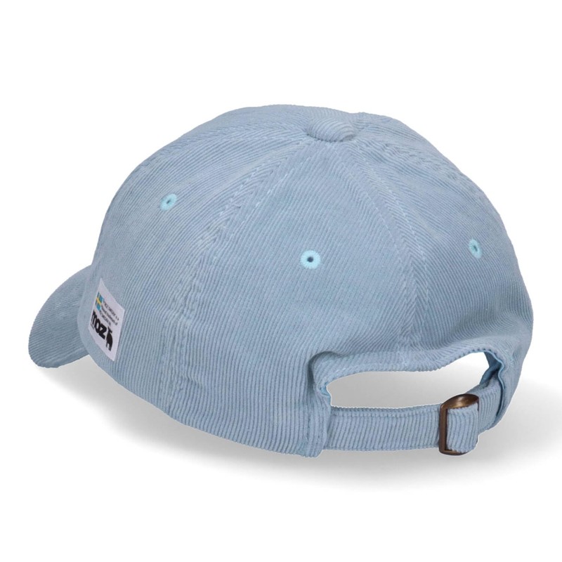 Mozu Kid's Logo Corduroy Cap, Hat, blue