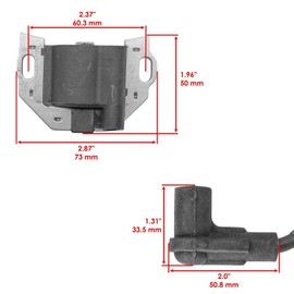 For Ignition Coil for John Deere X300 X304 X305 X310 X320 X324 X350R X354 FS600 Qty2, for john deere x300 ignition coil, for john deere x300 ignition coil for kawasaki, for john deere x320 coil pack