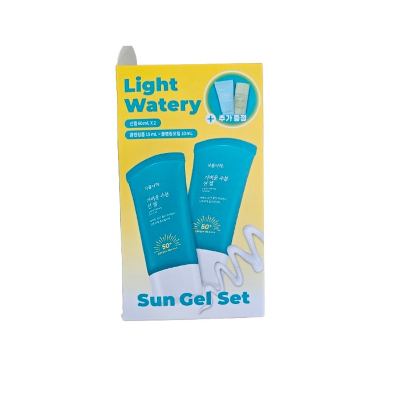Plant Nara Oxygen Water Light Moisture Sun Gel 60ml+60ml /
