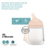 Suavinex ZeroZero Baby Bottle Set 180ml Adjustable Flow + Mini