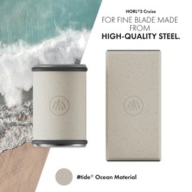 HORL 3 Cruise Rolling Knife Sharpener for Ultra Razor Sharp Edges Knife Sharpening Kit, Rolling Knife Sharpener Kit with Diamond and Stainless Steel Disc for Sharpening and Honing, 15 & 20 degrees