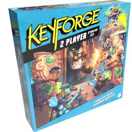 KeyForge 2 Player Starter Set - Learn, Battle and Master The Crucible! Strategy Card Game for Kids and Adults, Ages 14+, 2 Players, 30-45 Minute Playtime, Made by Ghost Galaxy