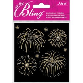 EK Success Jolee's Boutique Bling, Fireworks Gold