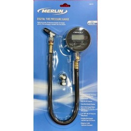 MERLIN Digital Tire Inflator with Pressure Gauge (0-150PSI) (USA SELLER) SALE