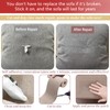 Gheeidau Linen Repair Tape 4x70 Inch Self-Adhesive Couch Patch Repair