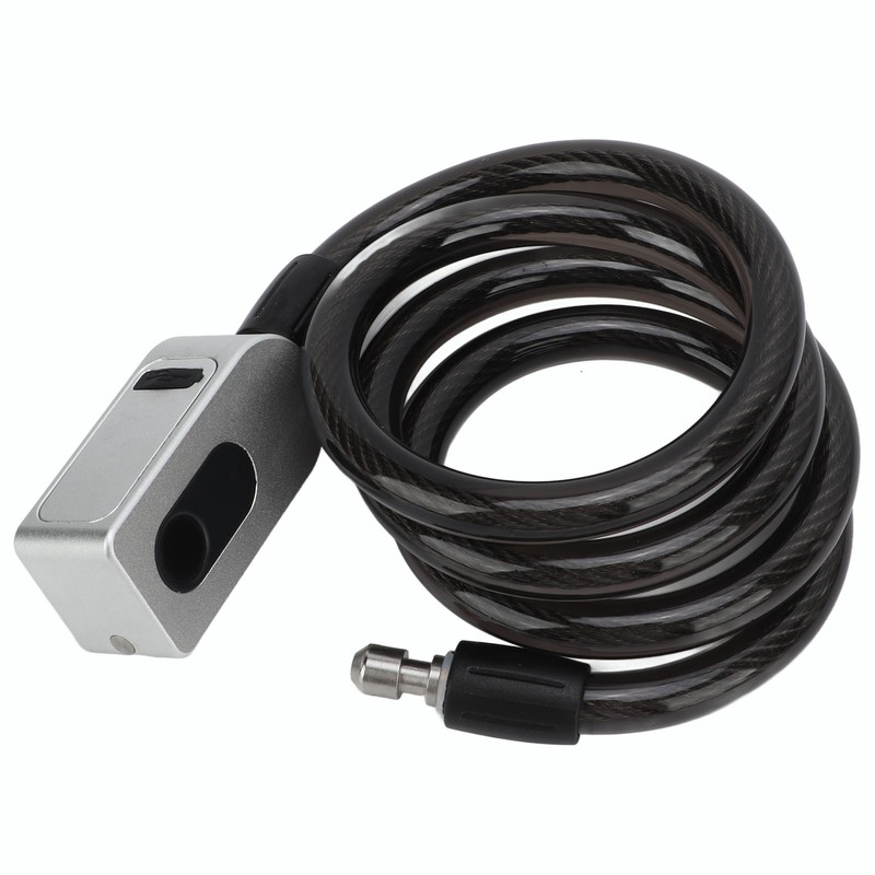Smart Bluetooth Fingerprint Cable Lock Anti Theft Keyless Electronic for