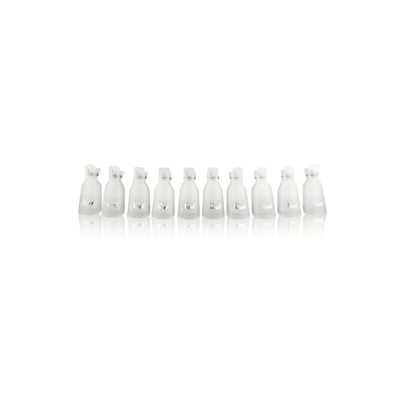 Nail Art Uv Gel-off Polish Remover Wrap Cleaner Reusable Clips