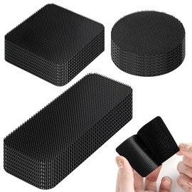 VEGCOO 24 Pcs Carpet Grippers,Non Slip Rug Stickers Grippers,Rug Gripper For Carpet,Rug Gripper For Carpeted Floor,Suitable For Carpeted Floors,Sofa Cushions And Car Boot Liners (24)