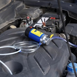 Electric Engine Oil Extractor Pump for Car, Fluid Transfer Pump for Engine Oil, Gear Oil Change, Oil Removal Pump for Lawn Mower, 100W Copper Motor Strong Suction