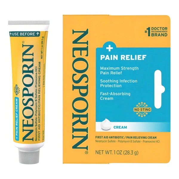 Neosporin Pomada Cicatrizante + Alivio del Dolor 28.3gr