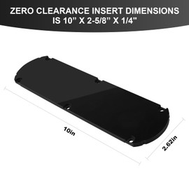 RMSPO DW-1 Zero Clearance Insert Fits for Dewalt Fixed Miter Saws DW703 DW704 DW705 DW705S DW706 DW713 DW715 DW716