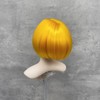 Short Wig, Central Parting Doll Wig Soft Silk Suitable for