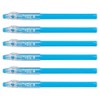 Pilot Set of 6 Frixion Ball Pens Medium Point Turquoise