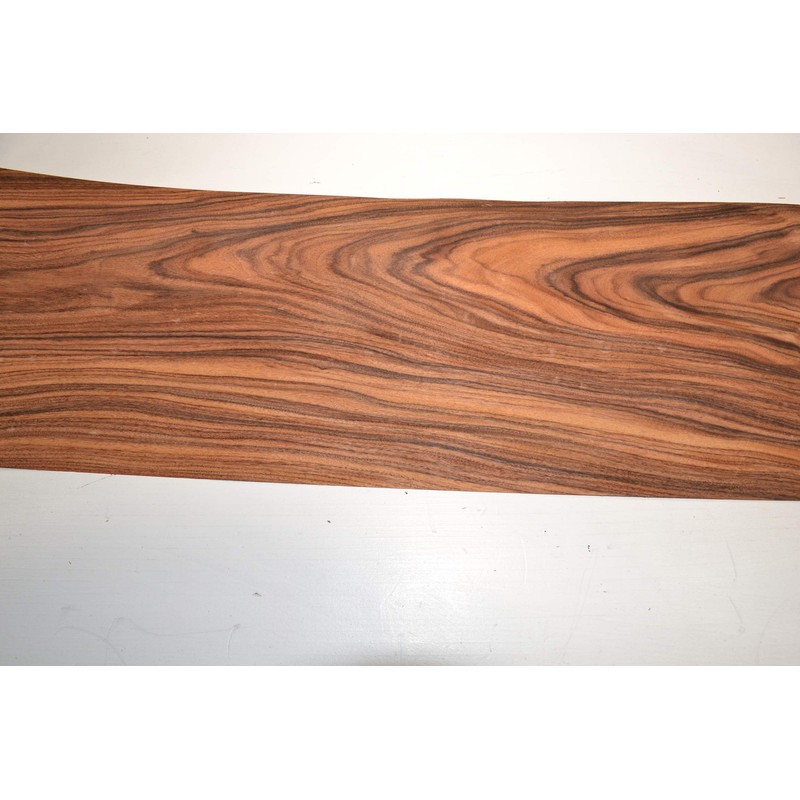 Santos Rosewood Raw Wood Veneer Sheets 8.5 x 118 inches