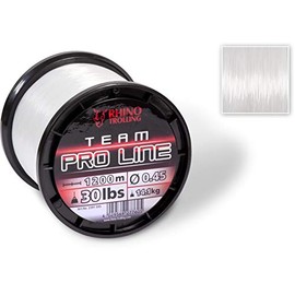 Rhino Premium Team Pro Line Monofilament Fishing Line Trolling Sea Fishing Clear 0.40mm