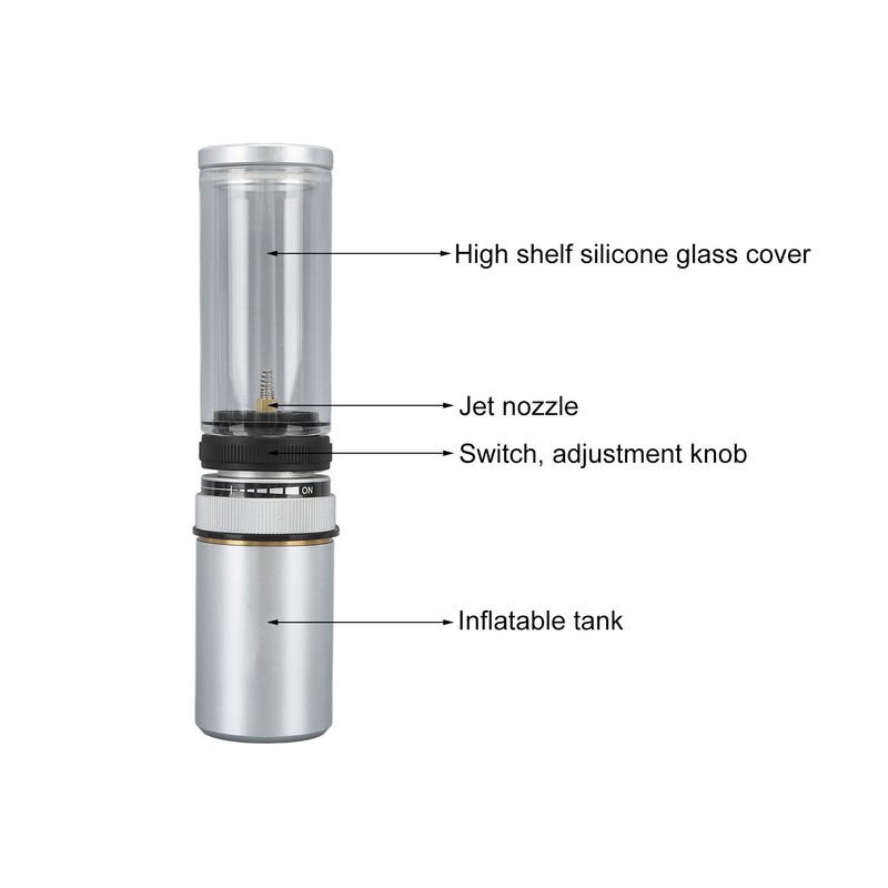 Gas Candle Lamp High Brightness Multifunctional Safe Portable Gas Lamp