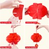 Pangda 30 Pieces Chinese Red Paper Lanterns 2025 Chinese New