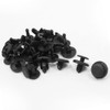 VekAuto 20 Pcs Push Fasteners Rivets Fender Clips 7mm Hole