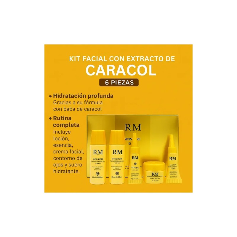 Set Cuidado Facial De Extracto De Baba De Caracol 5