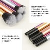 Coehaopike 7pcs Makeup Brushes Set for Powder Eyeshadow Cheek Colorful